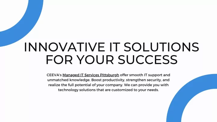 innovative it solutions for your success