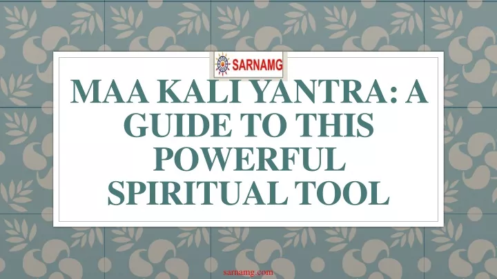 maa kali yantra a guide to this powerful spiritual tool