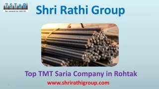 Top TMT Saria Company in Rohtak- Shri Rathi Group