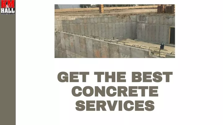 get the best concrete services