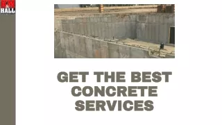 K&M Hall Concrete Ltd. – Finest Concrete Flooring Specialists