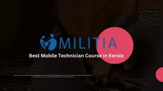 Best Mobile Technician Course In Kerala