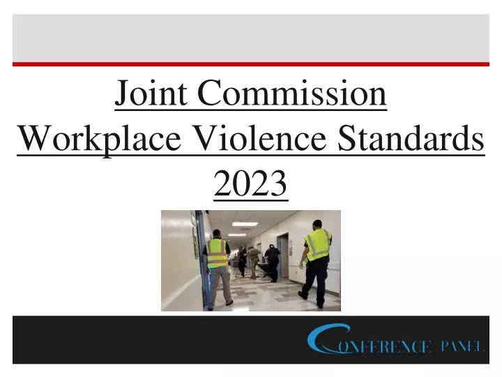 PPT - Joint Commission & CMS Best Practice To Prevent Workplace ...