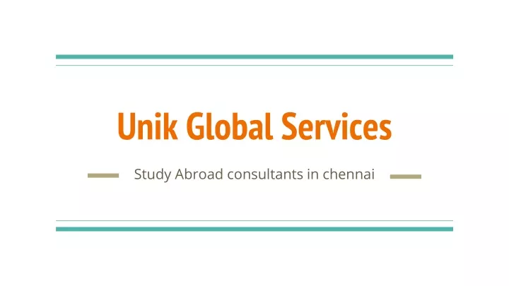 unik global services