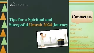 Tips for a Spiritual and Successful Umrah 2024 Journey