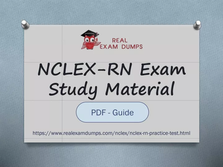 nclex rn exam study material