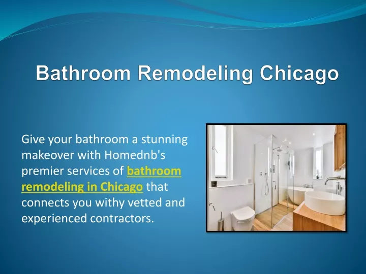 bathroom remodeling chicago