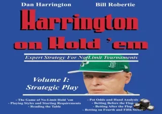 Download PDF Harrington on Hold 'Em Expert Strategy for No Limit Tournaments, Vo