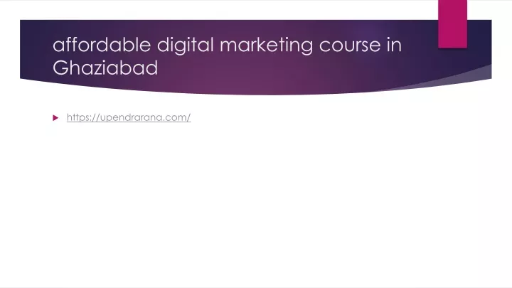 affordable digital marketing course in ghaziabad