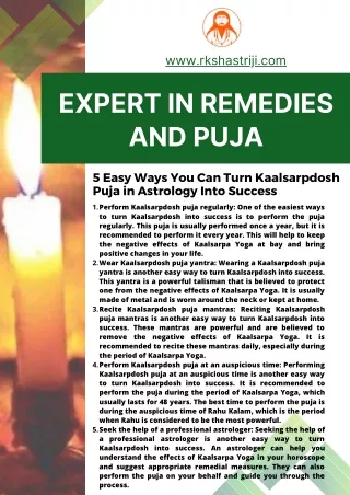 Expert in Remedies and Puja | Call Now |  91 75083 64313