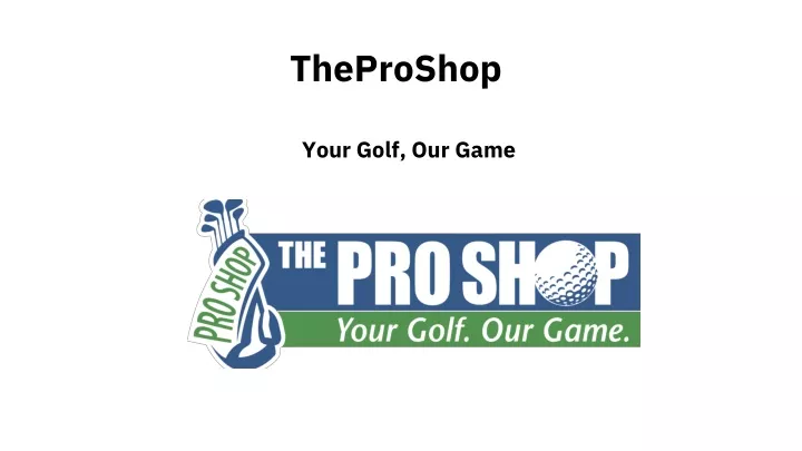 theproshop