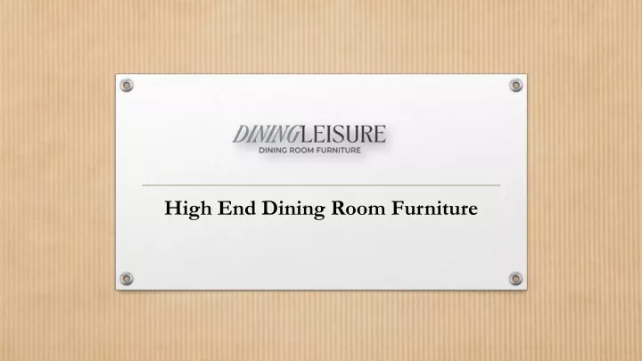 high end dining room furniture