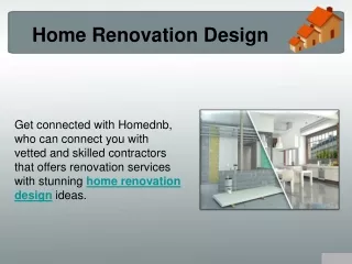 Home Renovation Design