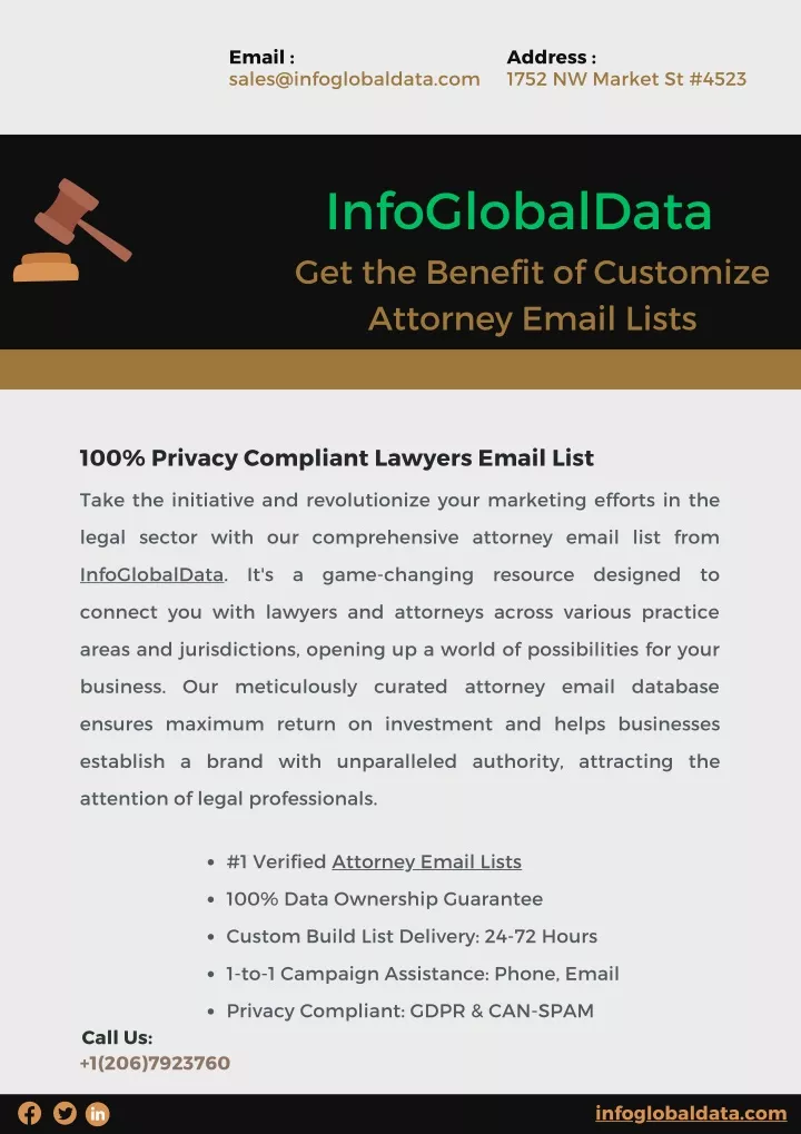 email sales@infoglobaldata com