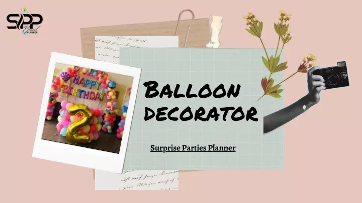 balloon decorator