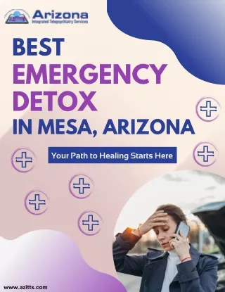 Best Emergency Detox In Mesa, Arizona