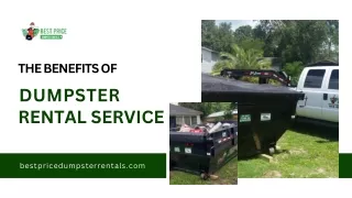 Trusted Dumpster Rental Service - Best Price Dumpster Rentals