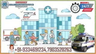Hire Ambulance Service with Bed-2-Bed Service at Savings Price |ASHA