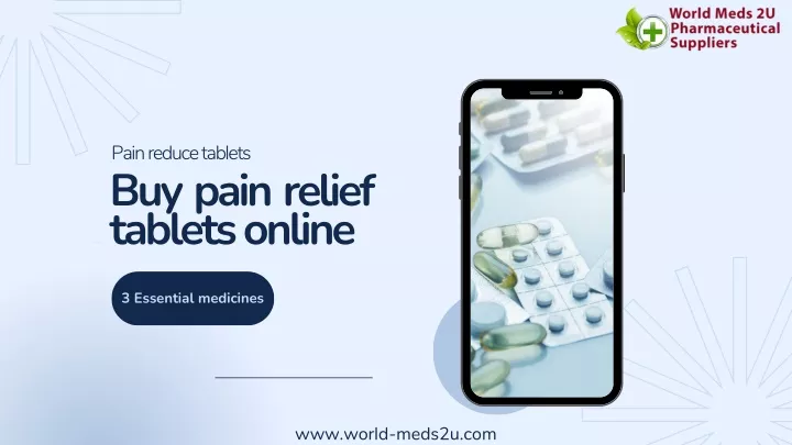 pain reduce tablets