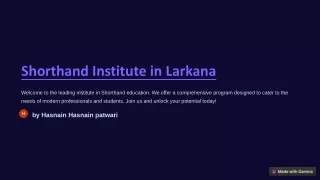 Shorthand-Institute-in-Larkana