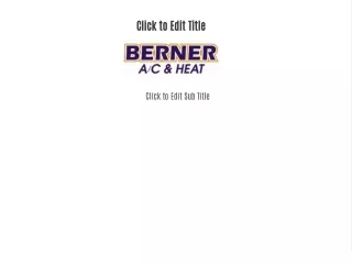 Berner Air Conditioning and Heating