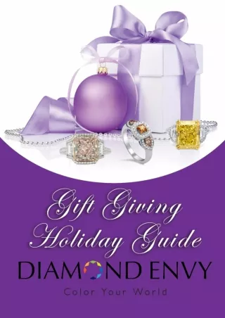 get [PDF] Download Diamond Envy: Gift Giving Holiday Guide