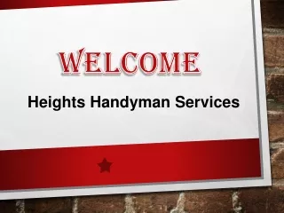 welcome