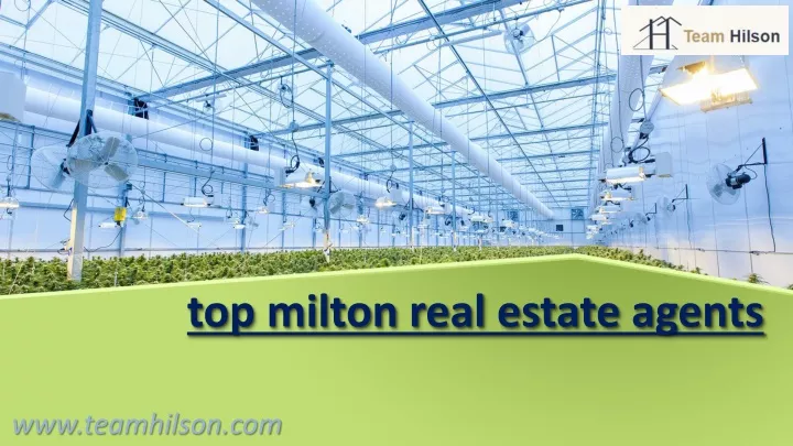 top milton real estate agents