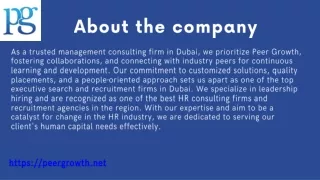 Top Hr Consulting Firms in Dubai