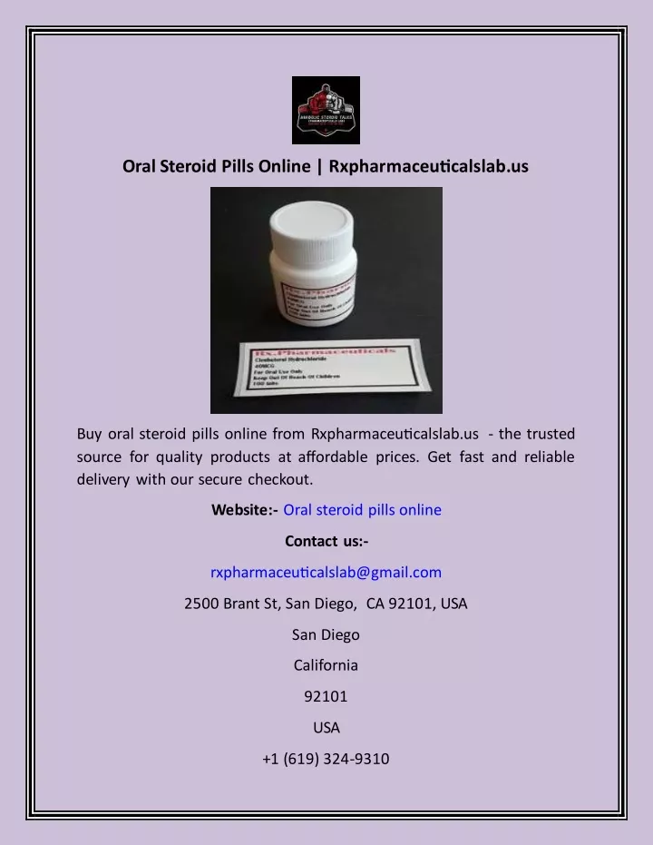 oral steroid pills online rxpharmaceuticalslab us