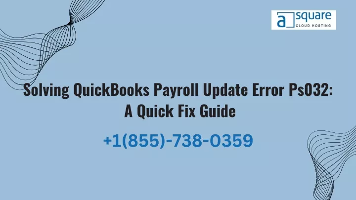solving quickbooks payroll update error ps032
