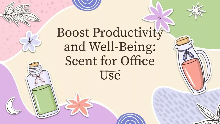 boost productivity and well being scent