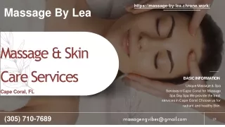 Massage By Lea - Best Massage Services in Cape Coral