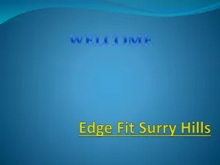 edge fit surry hills