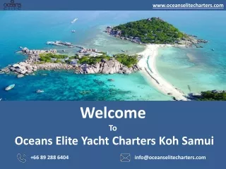 koh samui boat rental