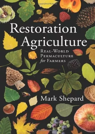 get [PDF] Download Restoration Agriculture