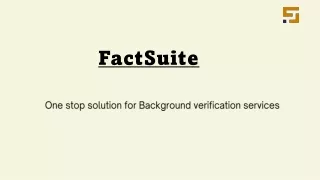 factsuite
