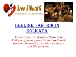Genuine Tantrik in Kolkata