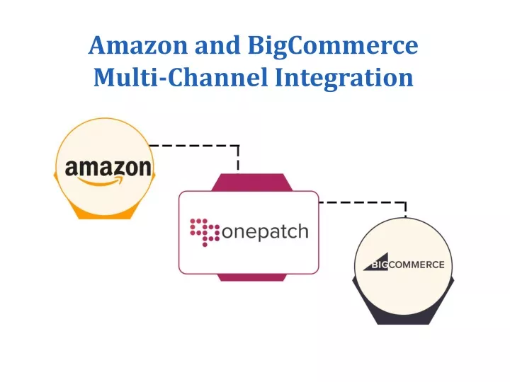amazon and bigcommerce multi channel integration