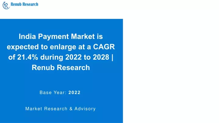 india payment market is expected to enlarge