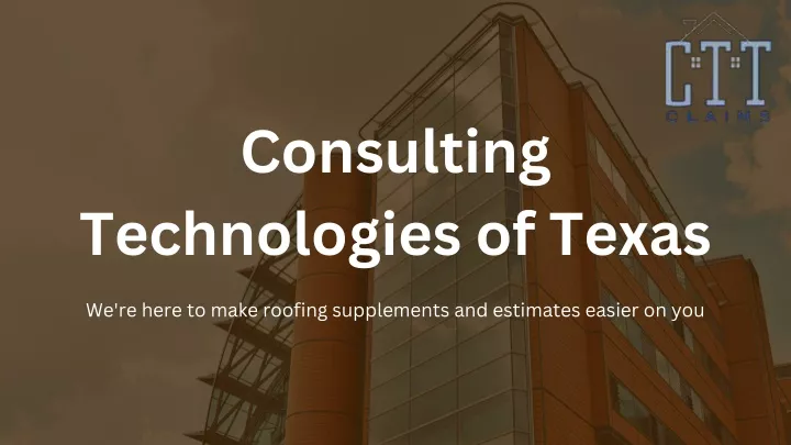 consulting technologies of texas