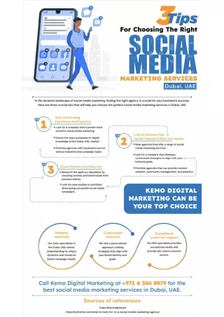 3 Tips for Choosing the Right Social Media Marketing Services Dubai UAE