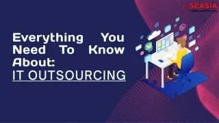 Everything You Need To Know About IT Outsourcing