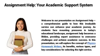 Assignment Help: Your Academic Support System