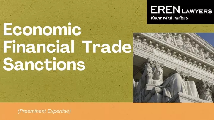 economic financial trade sanctions