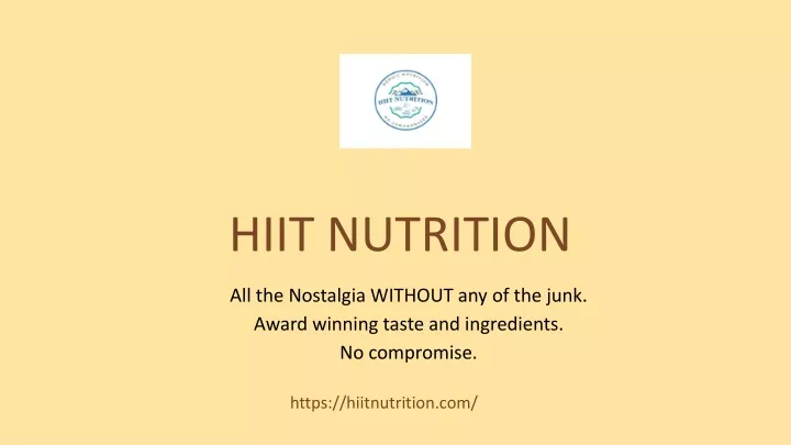 hiit nutrition