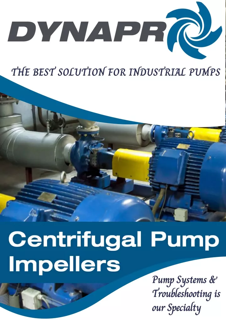 the best solution for industrial pumps