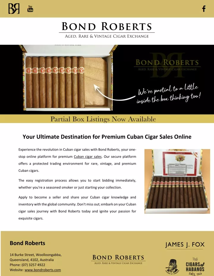 your ultimate destination for premium cuban cigar