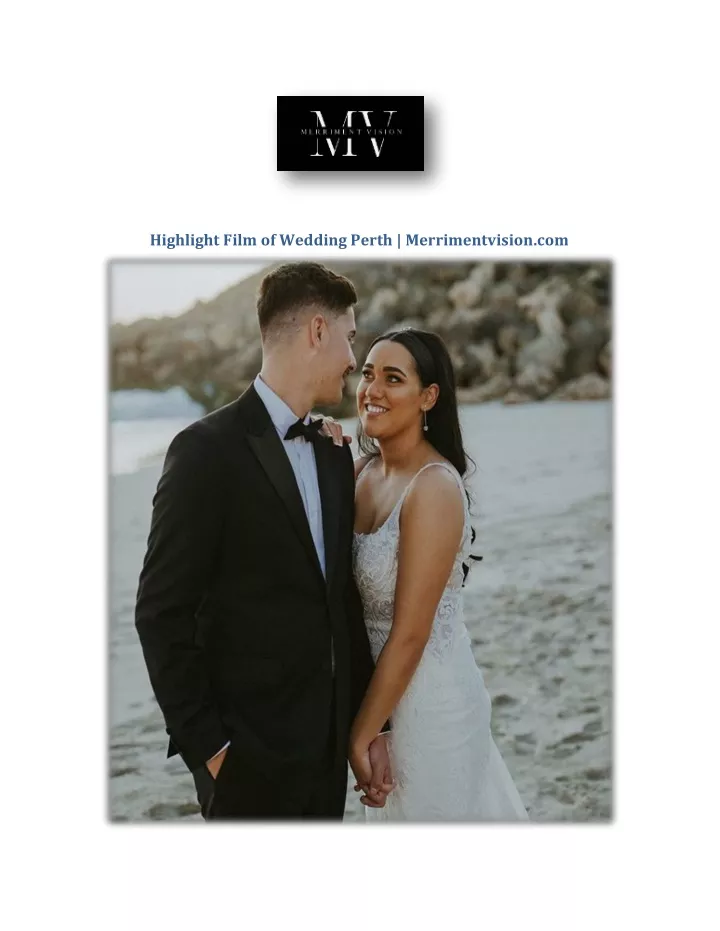 highlight film of wedding perth merrimentvision