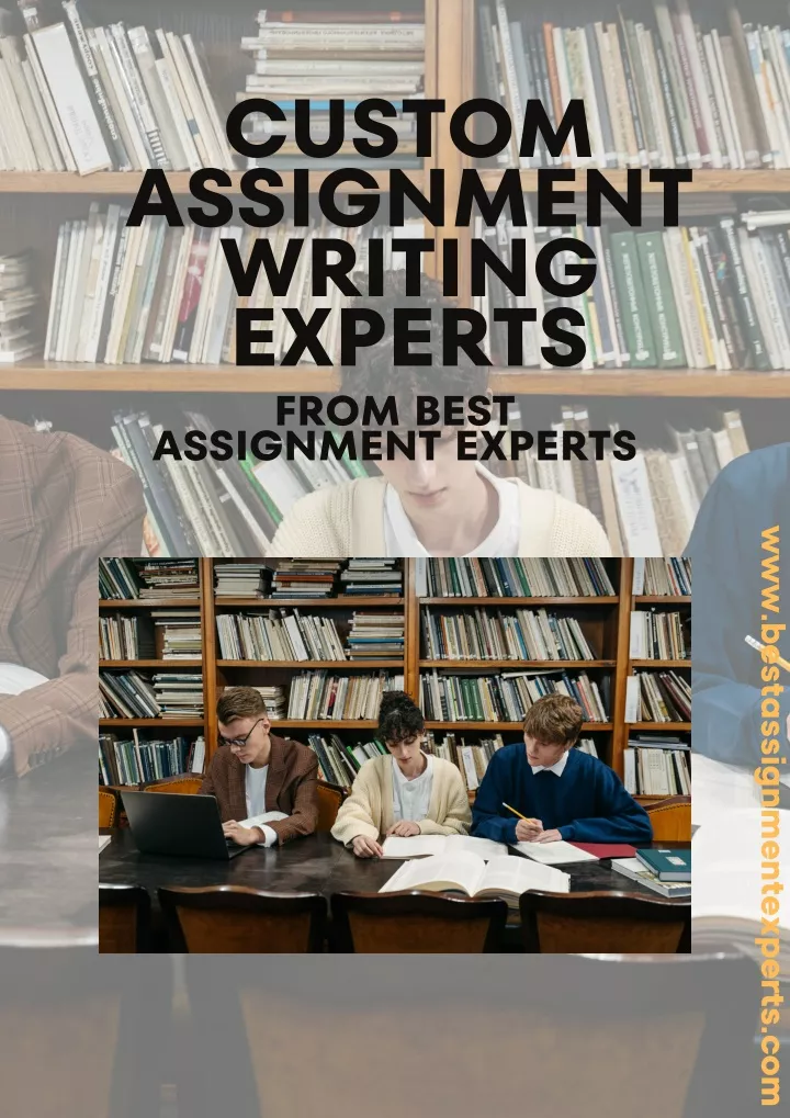 custom assignment writing experts from best